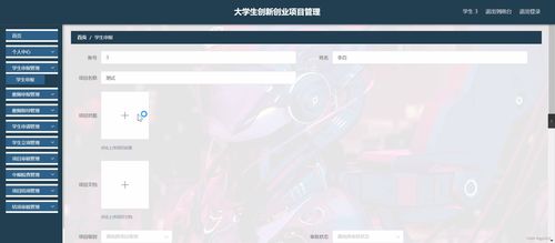 基于SpringBoot的大学生创新创业项目管理平台设计与开发